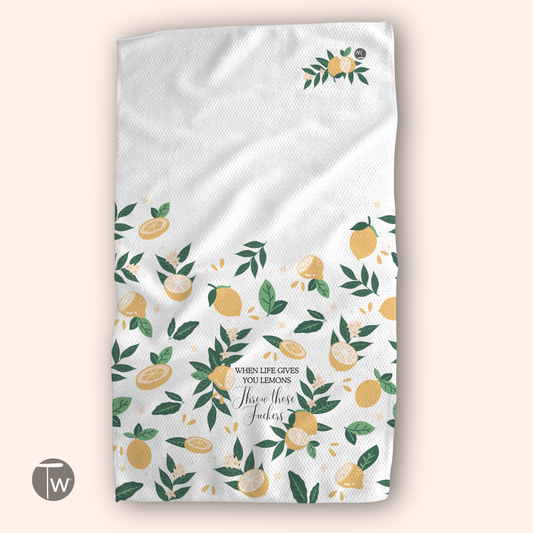 LIFE GIVES YOU LEMONS K TOWEL
