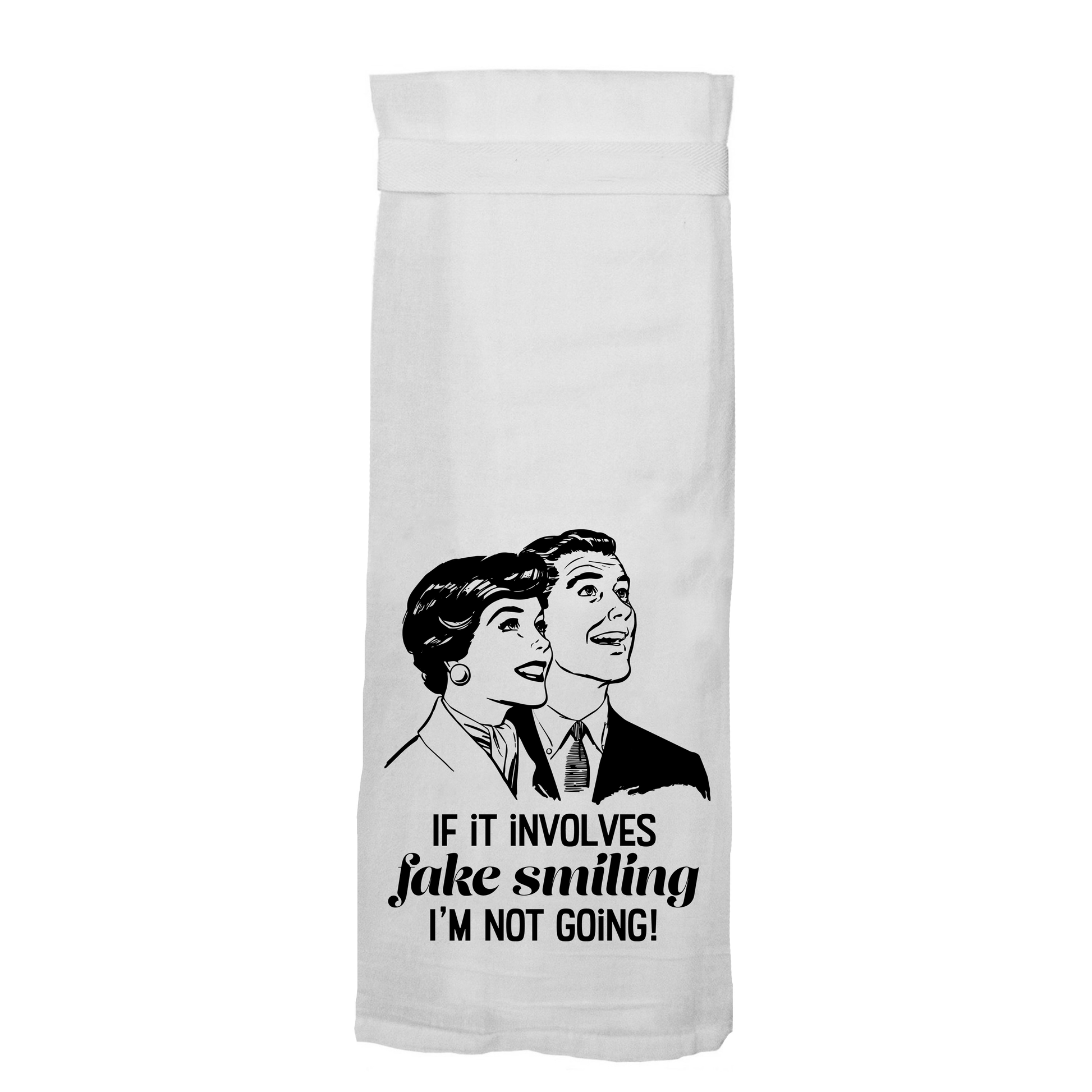 FAKE SMILING K TOWEL
