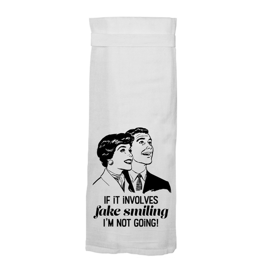 FAKE SMILING K TOWEL
