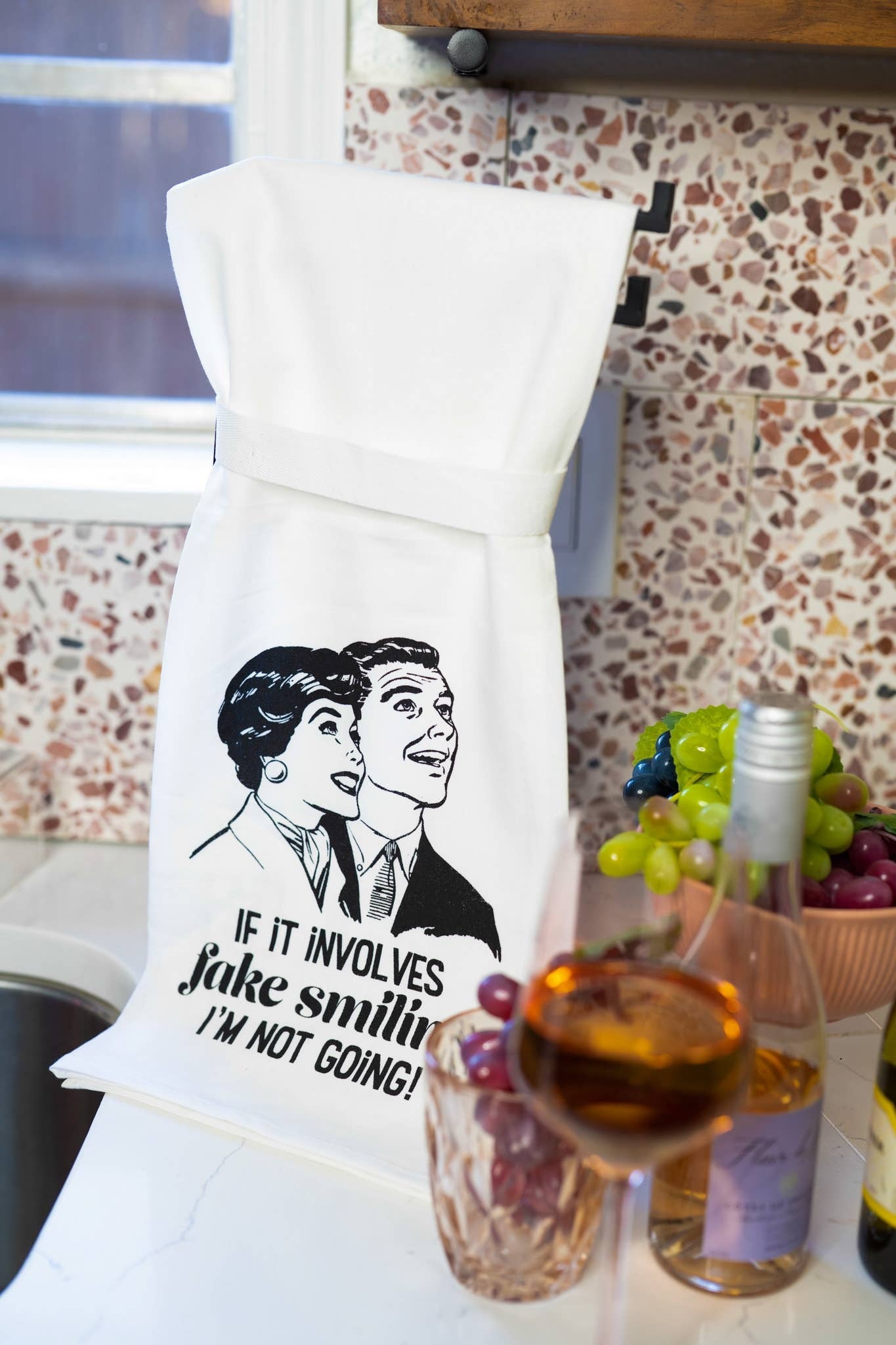 FAKE SMILING K TOWEL