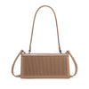 ABIGAIL SAND PLEATED CLUTCH
