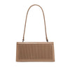 ABIGAIL SAND PLEATED CLUTCH