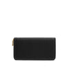 SANDY PLEATED WALLET BLACK