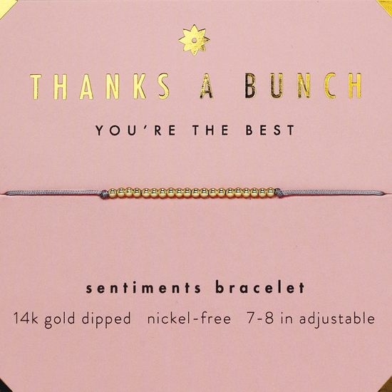 THANKS BRACELET