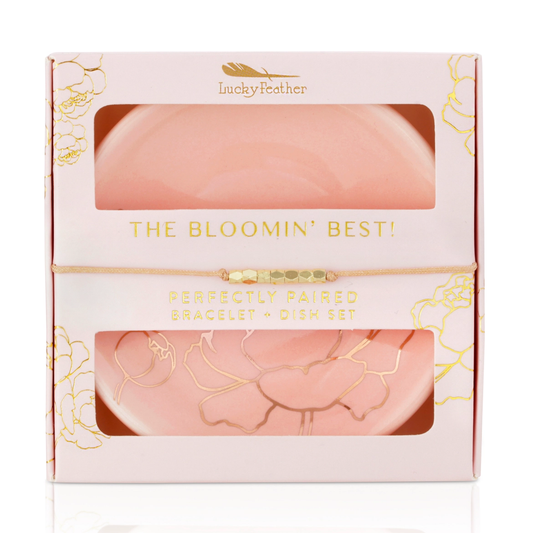 BLOOMIN BRACELET + DISH SET