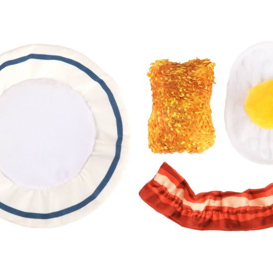 EGGCELLENT PLATE DOG TOY