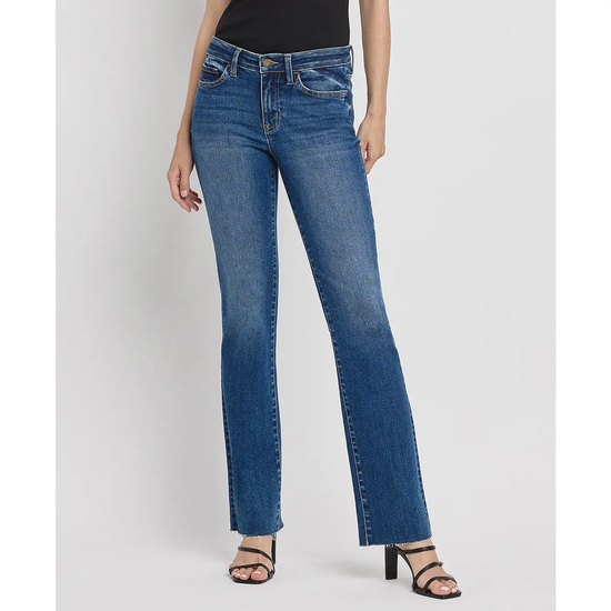 MID RISE BOOT CUT JEAN
