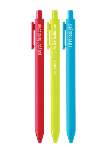 WORLD'S BEST TEACHER PENS