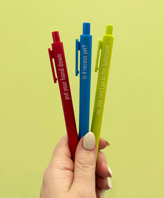 WORLD'S BEST TEACHER PENS