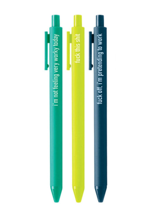 PISSING OFF YOUR BOSS PENS