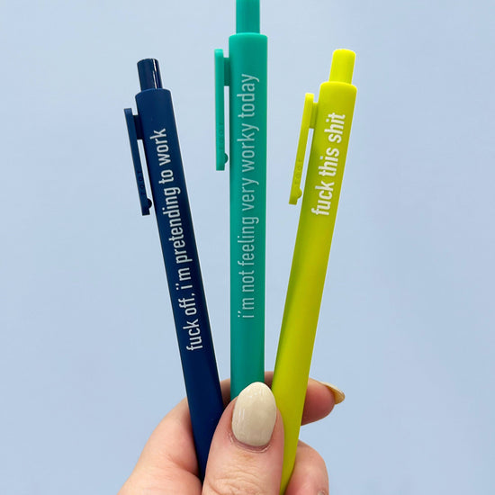 PISSING OFF YOUR BOSS PENS