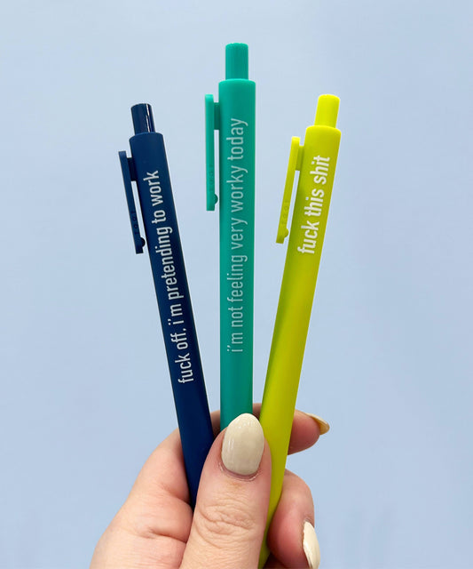 PISSING OFF YOUR BOSS PENS
