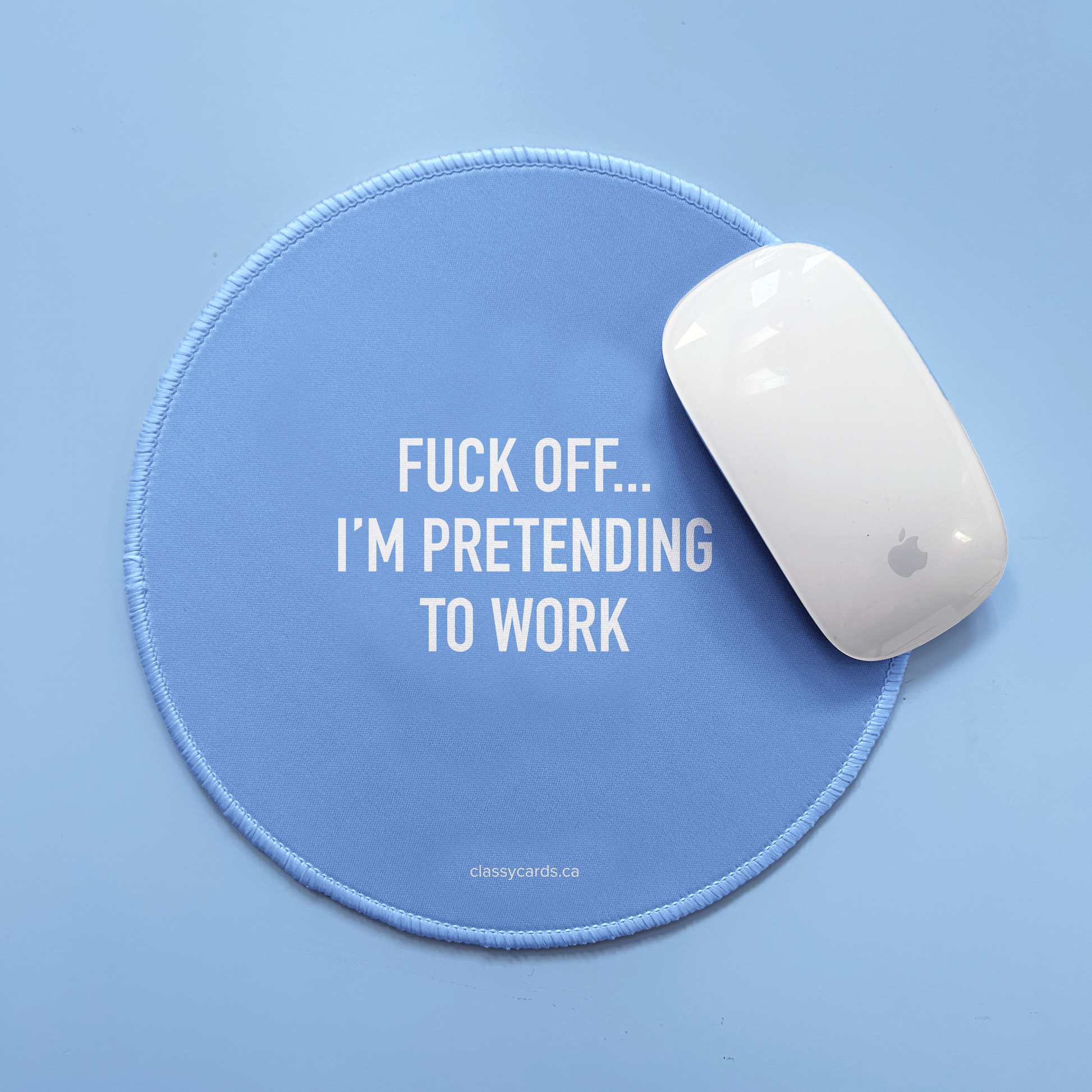 PRETENDING TO WORK MOUSEPAD