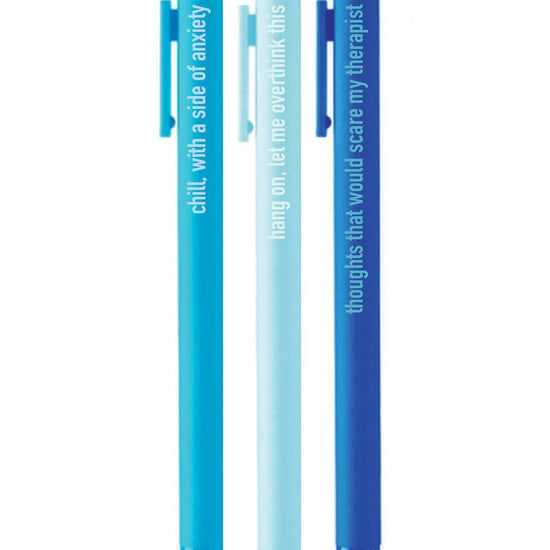 ANXIOUS OVERTHINKER PENS