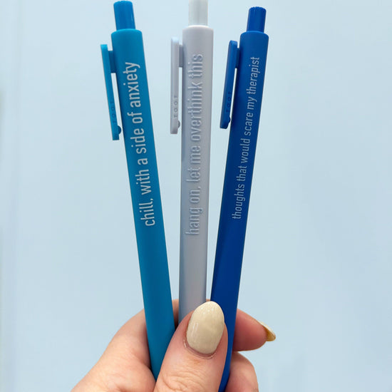ANXIOUS OVERTHINKER PENS