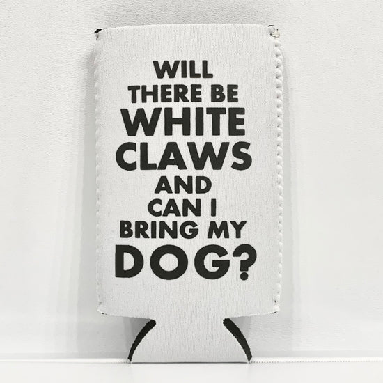 WHITE CLAW KOOZIE