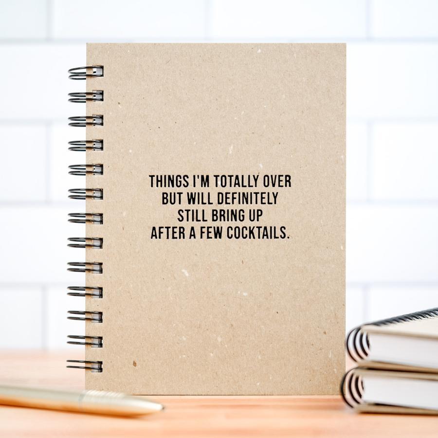 THINGS IM OVER JOURNAL