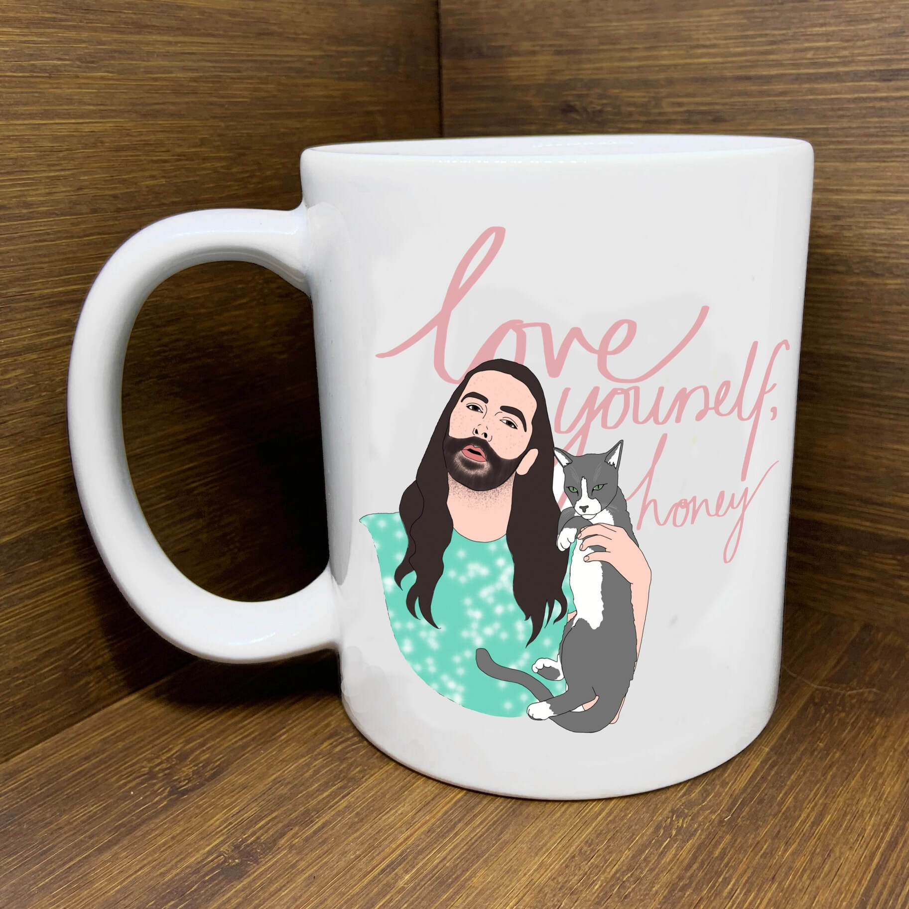 LOVE YOURSELF HONEY MUG