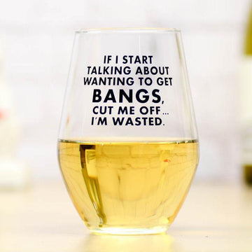 BANGS WINE GLASS