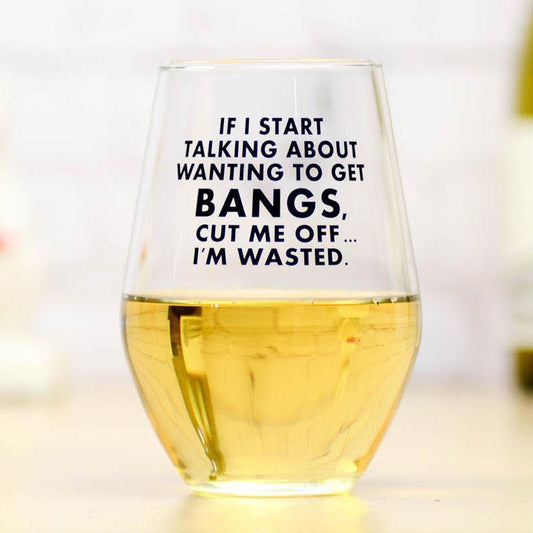 BANGS WINE GLASS