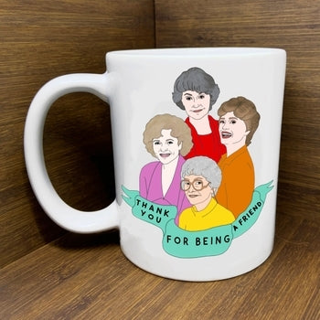 BEING A FRIEND MUG