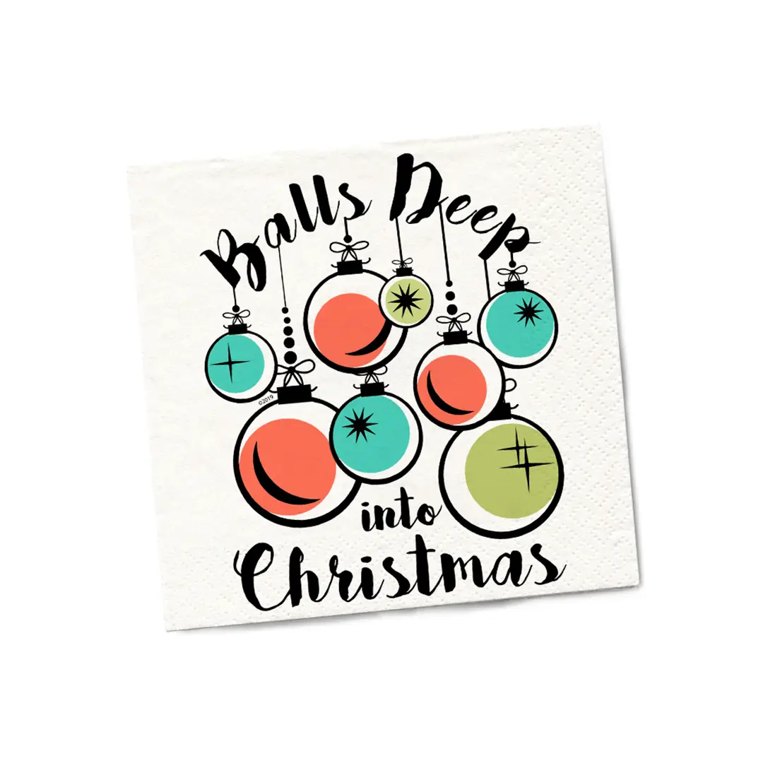BALLS DEEP NAPKIN