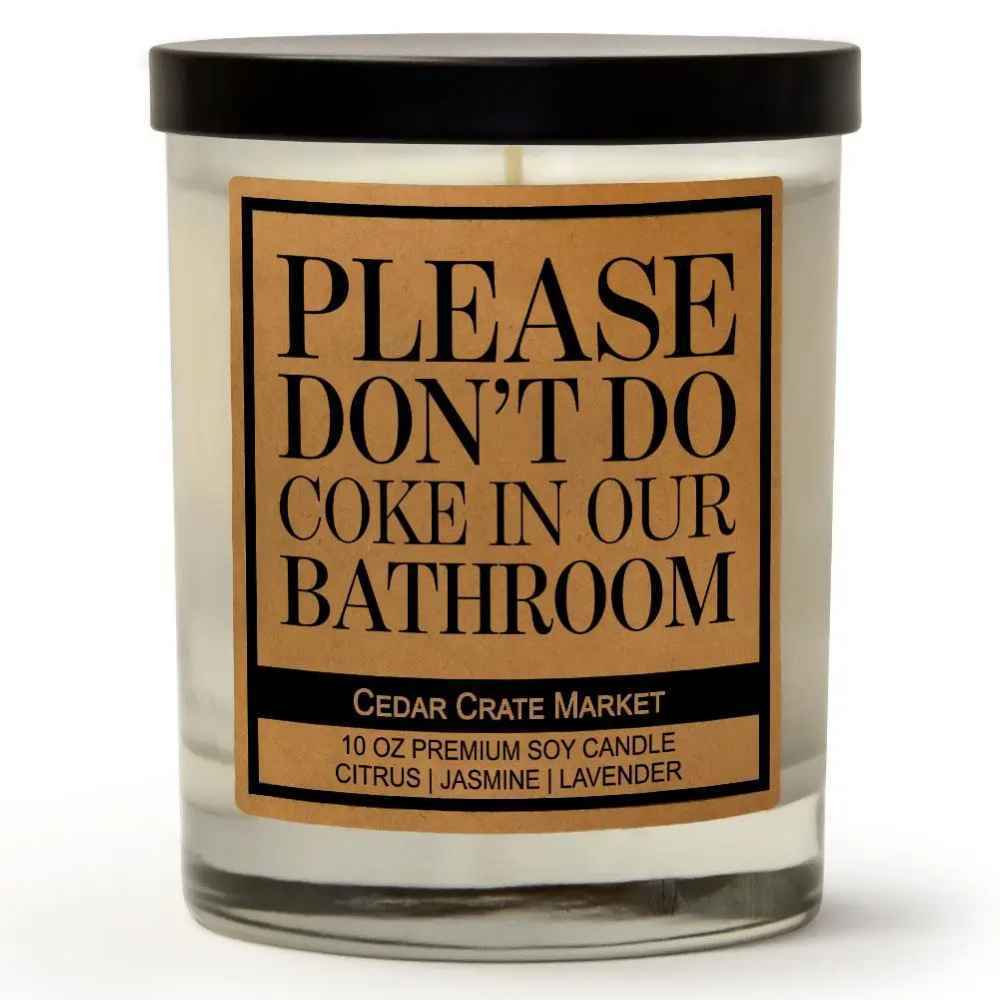 COKE IN OUR BATHROOM