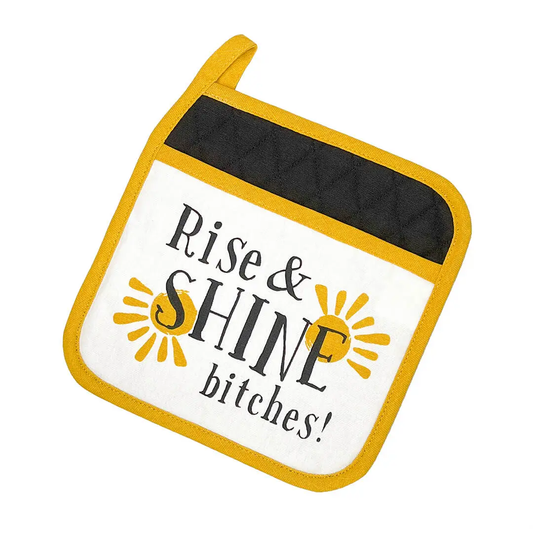 RISE AND SHINE POT HOLDER