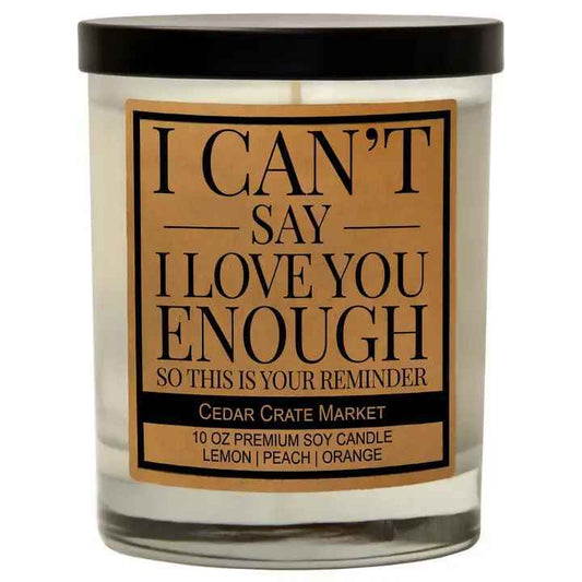 I LOVE YOU ENOUGH