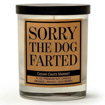 SORRY THE DOG FARTED