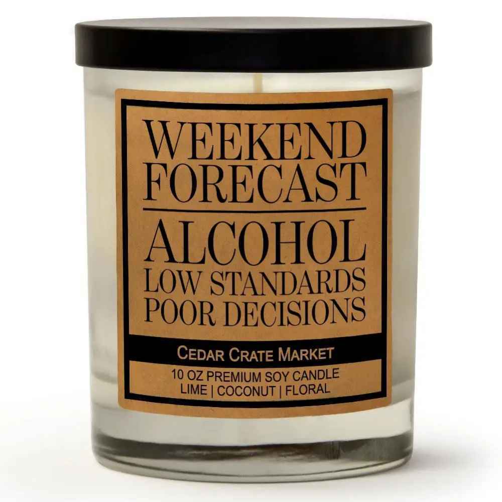 WEEKEND FORECAST CANDLE