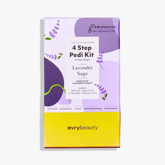 LAVENDER SAGE 4 STEP PEDI KIT