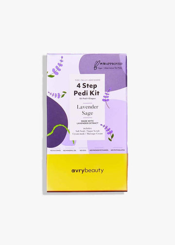 LAVENDER SAGE 4 STEP PEDI KIT