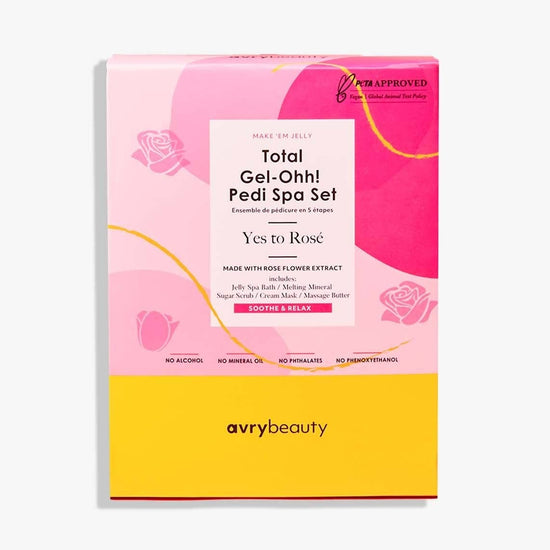 YES TO ROSÉ PEDI SPA SET