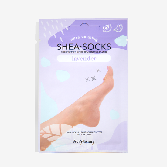 LAVENDER SHEA SOCKS
