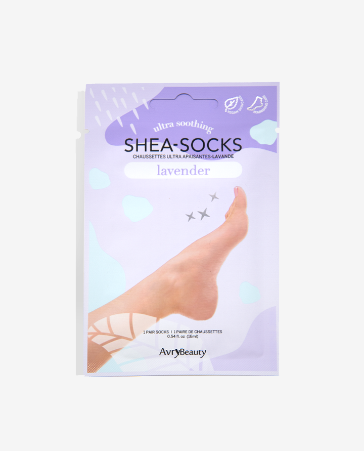 LAVENDER SHEA SOCKS