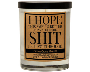 HOPE THIS SMELLS BETTER