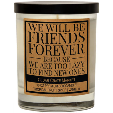 WE WILL BE FRIENDS FOREVER