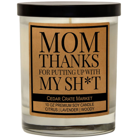 PUTTING UP WITH MY SHIT CANDLE