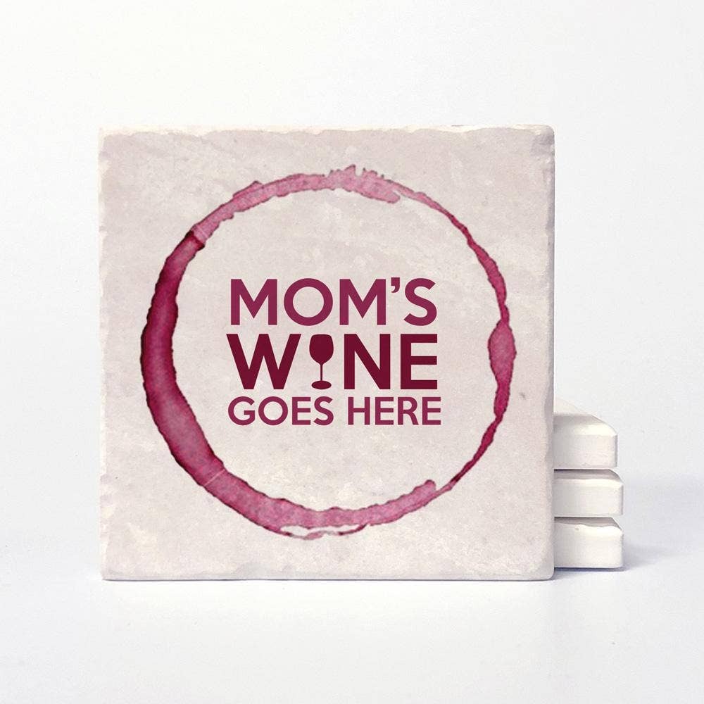 MOM'S WINE COASTERS