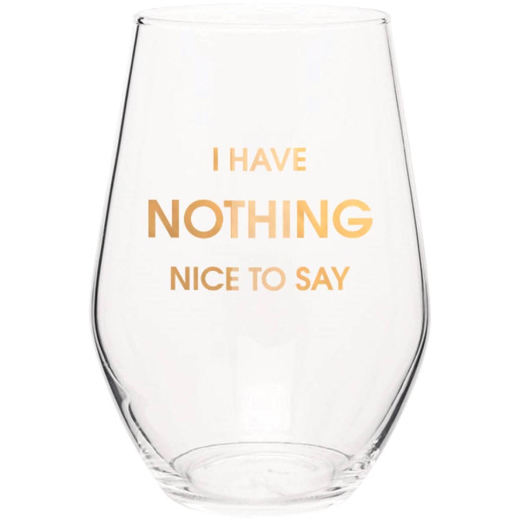 NOTHING NICE TO SAY WINE