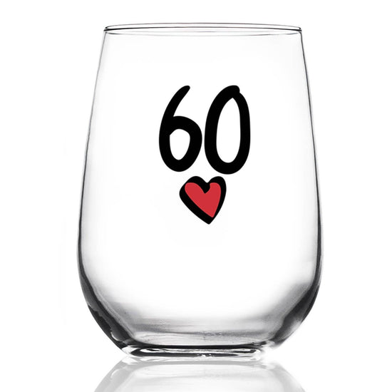 60 HEART WINE GLASS