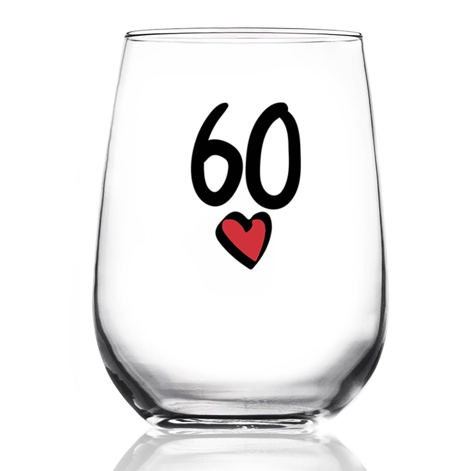 60 HEART WINE GLASS