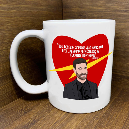 ROY KENT LIGHTNING MUG