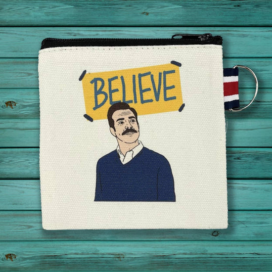 TED LASSO BELIEVE POUCH