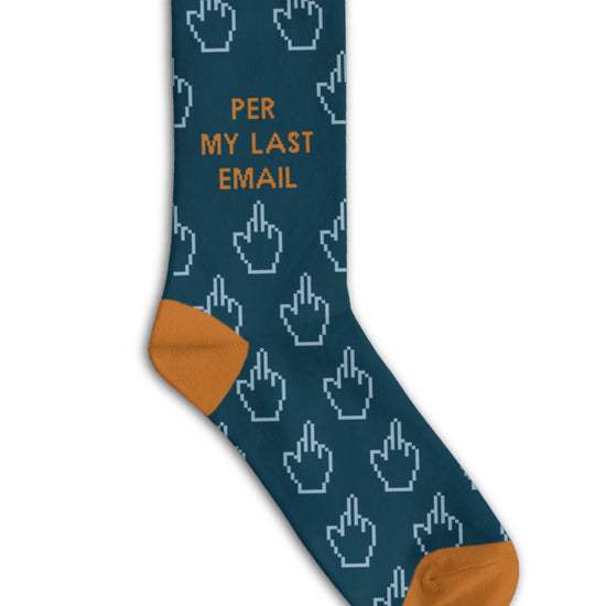 PER MY LAST EMAIL SOCKS
