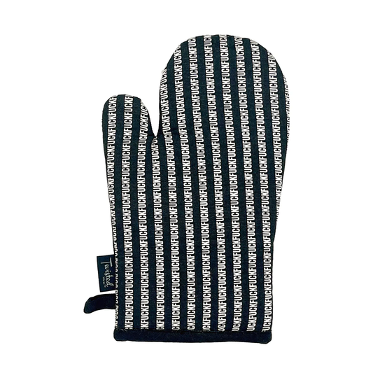FUCK STRIPE OVEN MITT