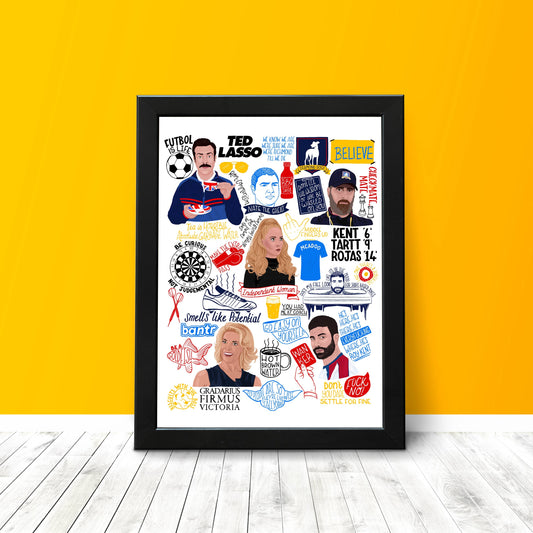 TED LASSO FANDOM PRINT