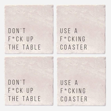 THE F WORD COASTERS