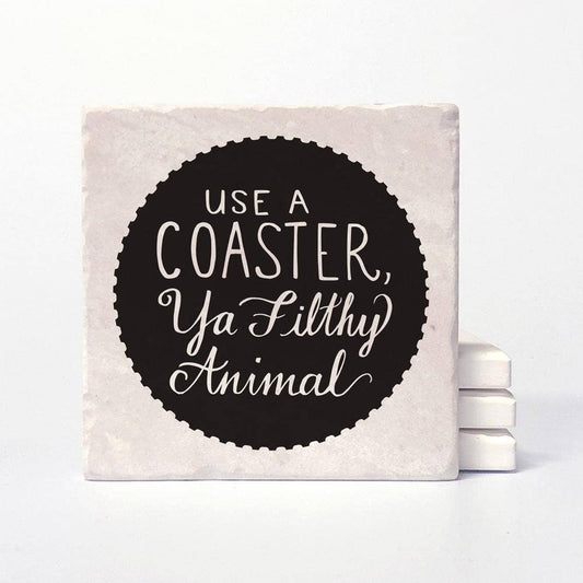 FILTHY ANIMAL COASTERS